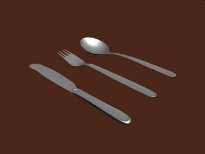 service cutlery 3D model