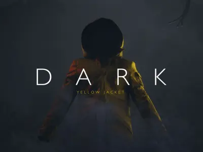 Dark Yellow Jacket PBR Low-poly 3D model