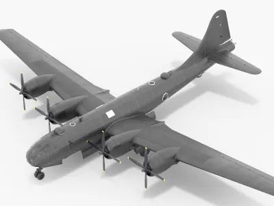  Heavy Strike Bomber Black Rigged 