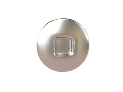 Screw v4 002 Low-poly 3D model