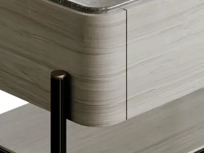 Ana Roque AMAN Bedside Table 3D model