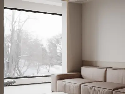 apartment interior scenes    3D model 19