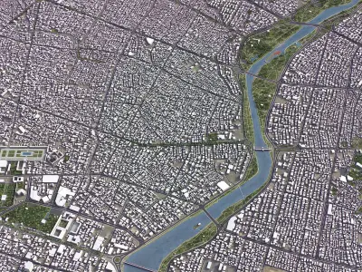 Isfahan Low-poly 3D model