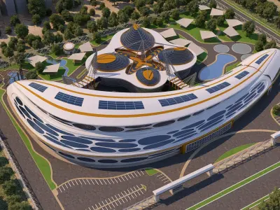 0143 - Health Center Architecture Project - 2D Drawings-3D Files 3D model