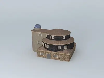 Round house Free 3D model