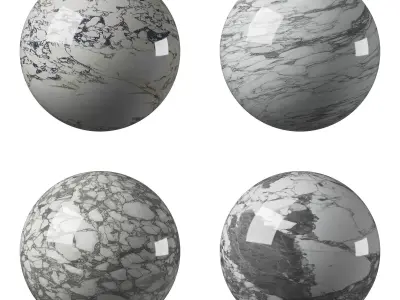 Marble Porcelain tiles set 45 Texture