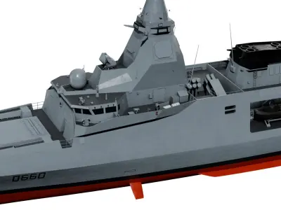  Amiral Ronarch class Frigate FDI1 