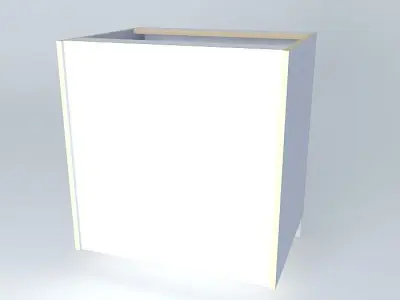 B2D0D cabinet Free 3D model