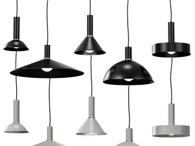 HANGING LAMP COLLECT LIGHTING 3D model