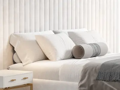 MINNESOTA Bed by cazarina 3D model