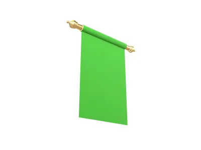 Pennant V1 005 Low-poly 3D model