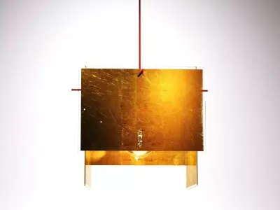 24 Karat Blau Pendant Lamp 3D model