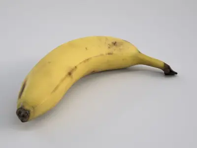Banana Low-poly 3D model