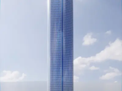 Parametric Building 1d7 3D model