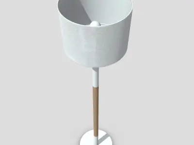 Standing Lamp  Low-poly 3D model