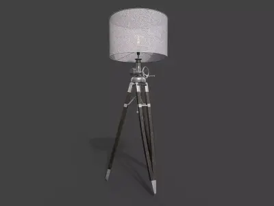Floor lamp Free low-poly 3D model buy