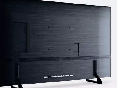 85 QLED 4K Q60D Tizen OS Smart TV 3D model