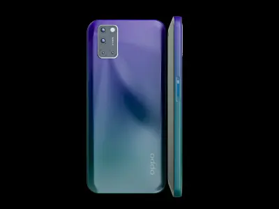 Oppo A72 3D model