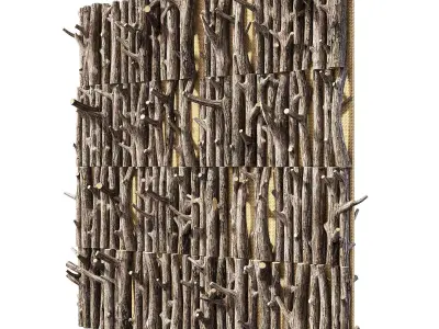 Branch decor n89c 3D model