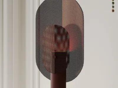 Filter Table Lamp by Blu Dot 3D model