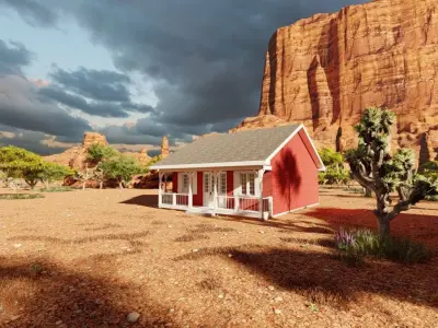 old house-Old Abandoned House 3D model