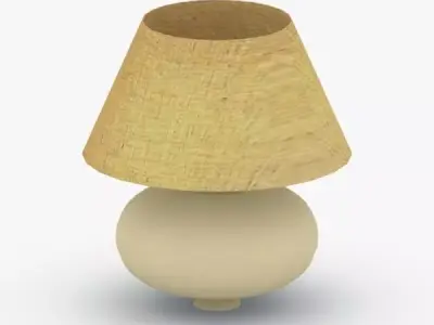 1362 - Table Lamp Low-poly 3D model