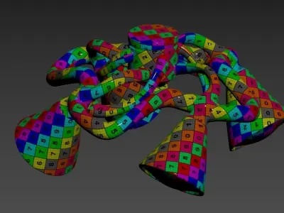 Celctic Chandelier 3D model