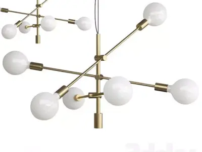 Mobile Ceiling Chandelier 3D model