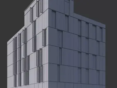 Office Building 3D model 436