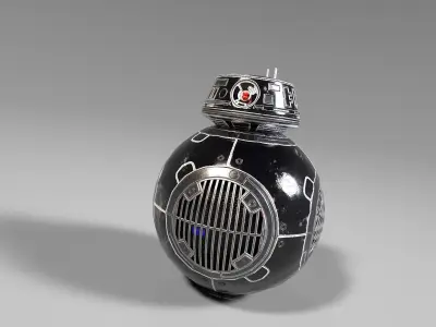 Star Wars Droid Low-poly 3D model