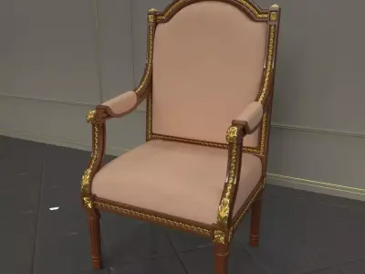 Kremlin chair 3D model