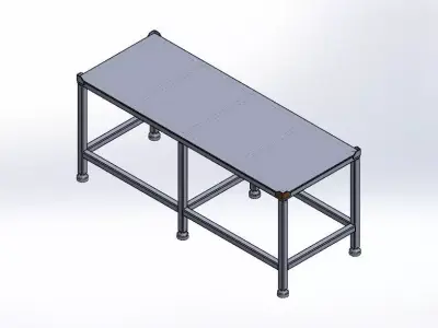 Fixture Table 3D model