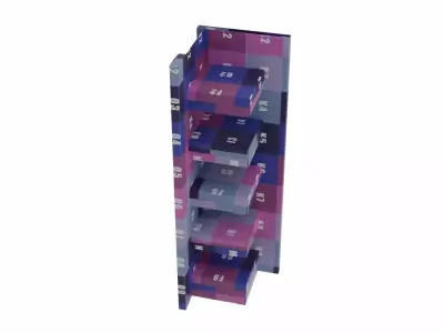Point of Sale Cardboard Display Stand Texture