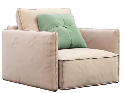 Armchair Olen Mini Happy Light 3D model