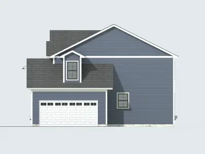 Cape Cod House 17 3D model