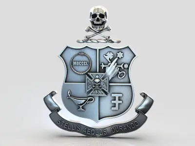 Fraternity Crest 3D print model