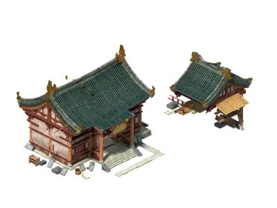 Peach Blossom Island - Material Store 97 3D model