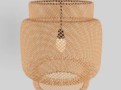 Woven pendant lamp SINNERLIG 3D model