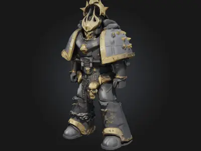  Chaos Armor Knight 3D model