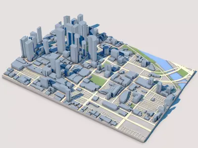 Cathedral Church of the Redeemer in Calgary Canada 3D model