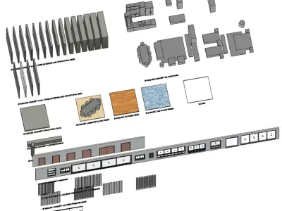 Revit Template 2023 for Architecture 3D model