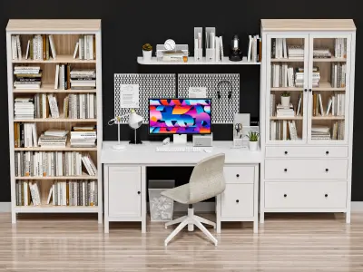 IKEA - Office workplace - Office workplace 15 3D model