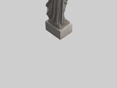 The Strength of Freedom statue model 3D model
