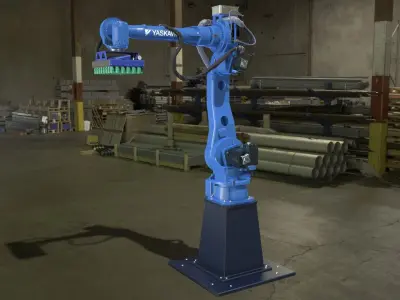 Pick Robot Boston Dynamics Low-poly 3D model