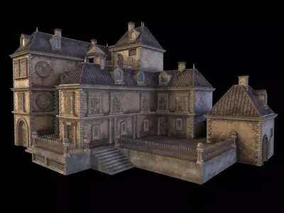 Gothic build B 3D model