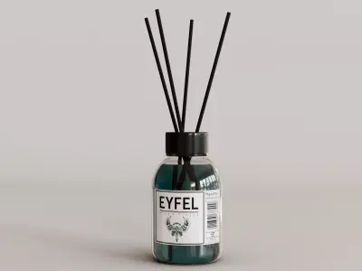 Eyfel Perfume Reed Diffuser Melek Angel Low-poly 3D model