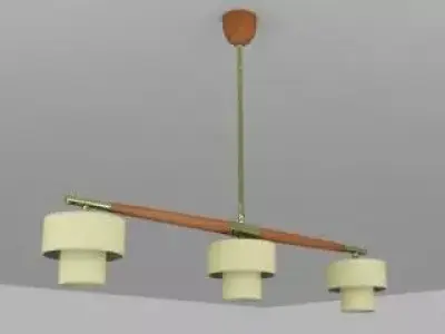 Saloon Lamp Free 3D model