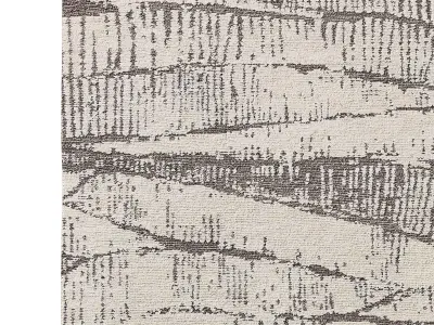 STRATI HAND-KNOTTED WOOL RUG 3D model