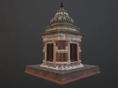 Pashupatinath temple  2 3D model