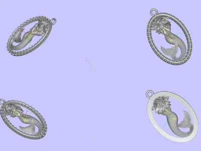 Pendant 003 3D print model